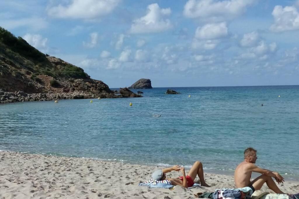 Tranquilo Apartamento Con Preciosa Cala En La Puerta Ciutadella  Luaran gambar